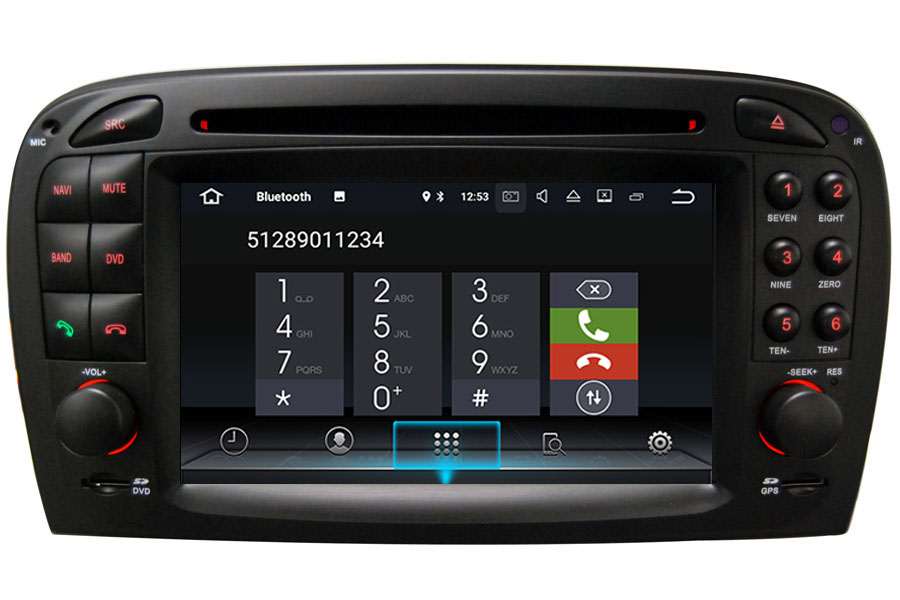 Mercedes-Benz A/C/CLK/E/G/M/ML/S radio replacement upgrade dab carplay bluetooth 